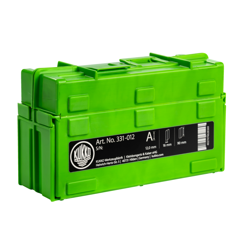 Kukko 9-teiliger Standard-Schlagzahlen-Satz DIN 1451 mit 1 mm Schrifthöhe