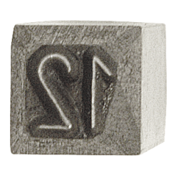 Kukko Handschlagstempel mit 5 mm Schrifthöhe