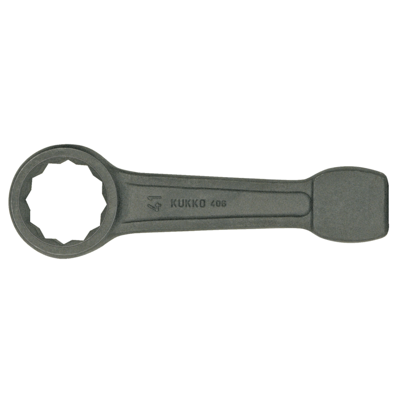 Kukko Schlag-Ringschlüssel (DIN 7444) mit 90 mm Schlüsselweite