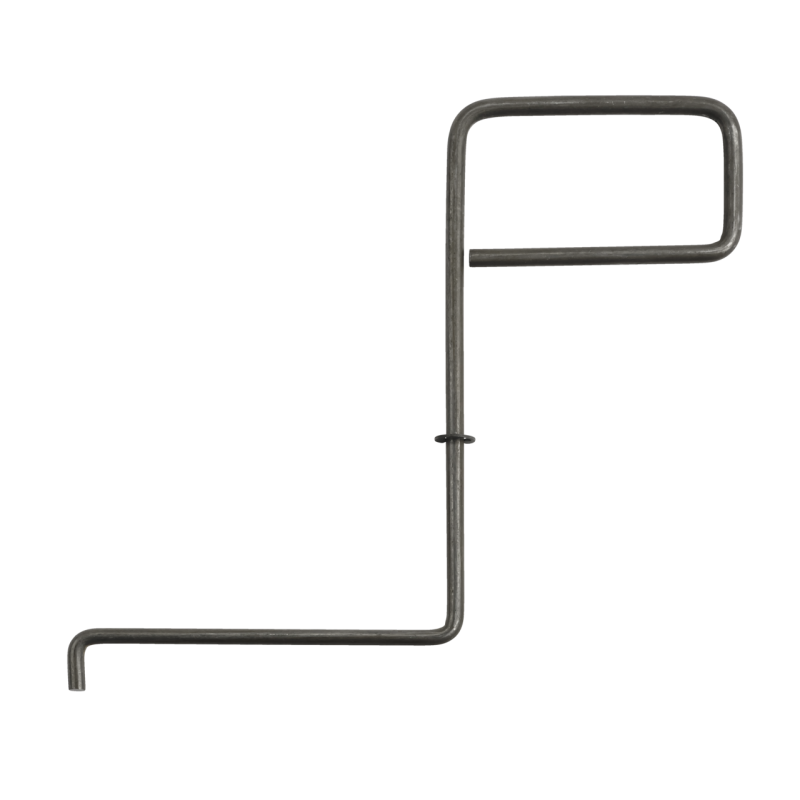 Kukko Notentriegelungsschlüssel OTIS gebogener Draht Ø 4 mm mit VKT GO194A1