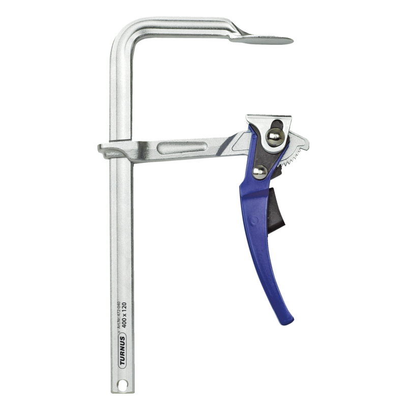 Kukko Ganzstahl-Hebelzwinge VIRIDIS mit max. 120 mm Spannweite