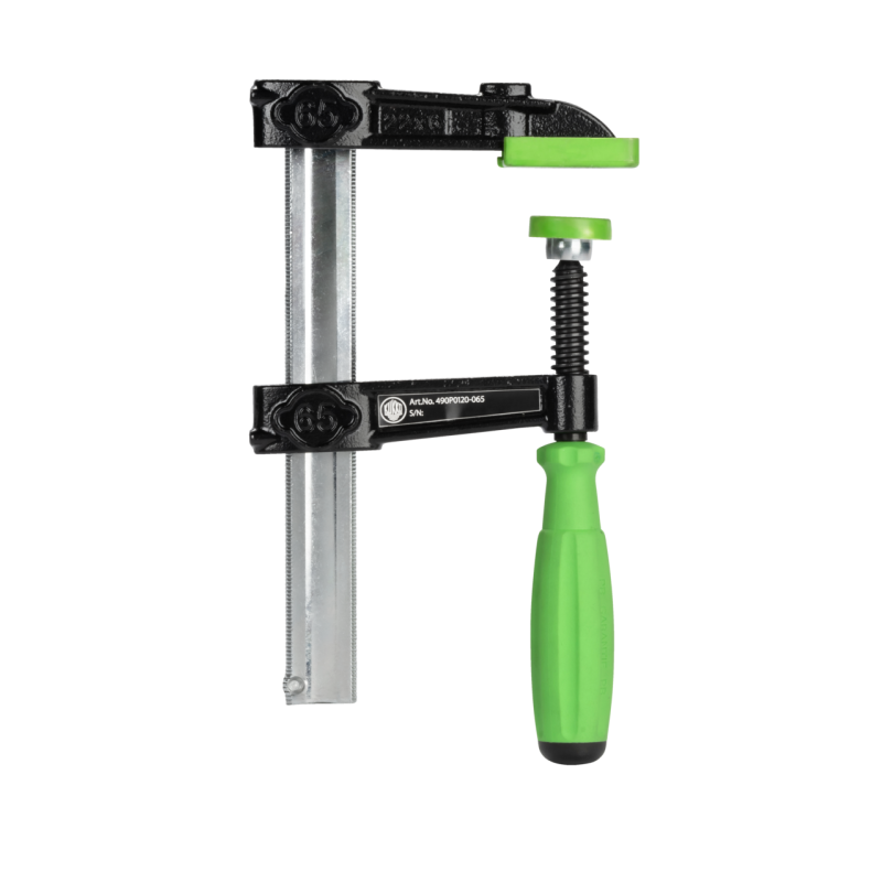 Kukko Temperguss-Schraubzwinge VIRIDIS mit 2K-Komfortgriff