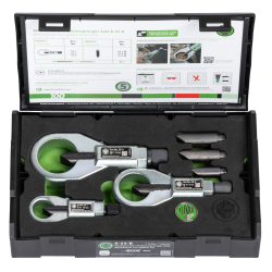 Kukko Mechanischer Mutternsprengersatz 55-1/-2/-3 mit Ersatzmeißeln in L-Boxx Mini