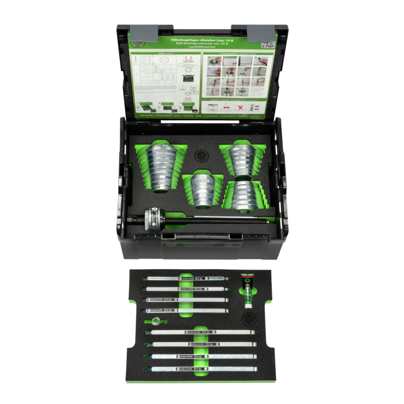 Kukko Kugellager-Abzieh-Sätze für große Rillenkugellager