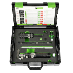 Kukko Hydraulikspindel mit Handhebelbetätigung im Koffer