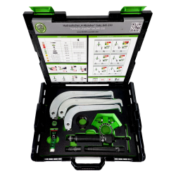 Kukko Hydraulischer „6 Abzieher“-Satz 75-250 x 250 mm / 10 ton mit selbstzentrierenden Abzugshaken