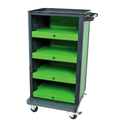 Kukko Leerer Werkstattwagen KUKKO-Cube mit 4 Fächern