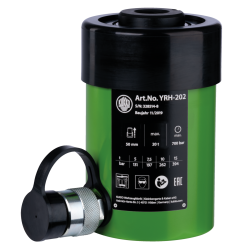 Kukko Hydraulischer Hohlkolbenzylinder mit max. 20 t Zugkraft