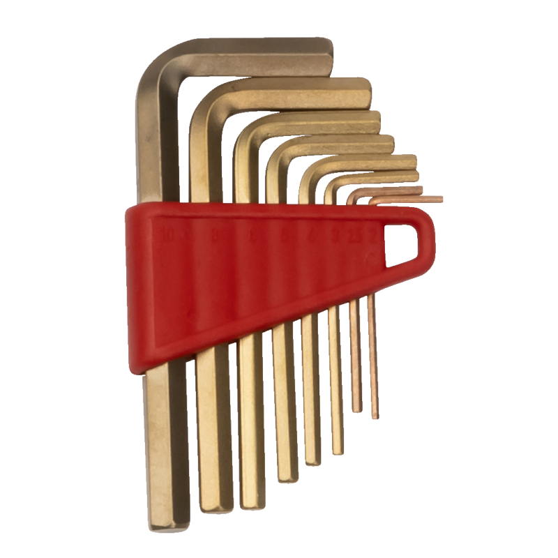 Kukko 6-Kant Stiftschlüssel-Satz 2-10 mm 8-teilig