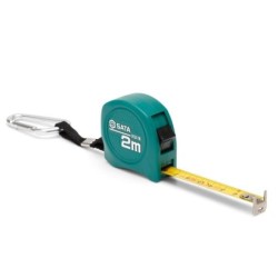 Sata Bandmaß mit Feststeller und Karabiner 2mx13mm