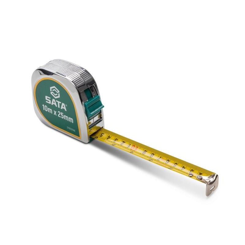 Sata Bandmaß mit Feststeller 10m/33ft x 25mm