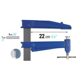 Piher TIEFSPANNSCHRAUBZWINGE PIHER S 40