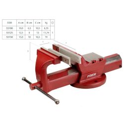 Piher STAHL-SCHRAUBSTOCK 125 mm