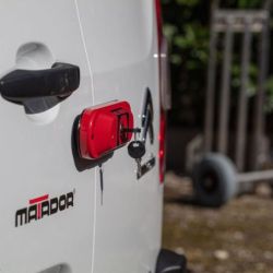 Matador Laderaumsicherung Oval Tür Lock mit Bracket für Hintertür
