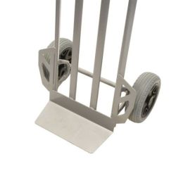 Matador Stapelkarre mit fester Schaufel, Tragkraft 350 kg, gummigrif