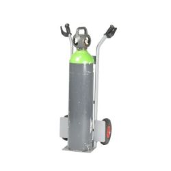 Matador Stapelkarre mit fester Schaufel, Tragkraft 200 kg, Gummigrif