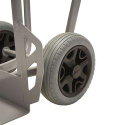 Matador Stapelkarre mit fester Schaufel, Tragkraft 350 kg, Gummigrif