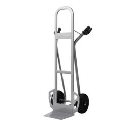 Matador Stapelkarre mit fester Schaufel, Tragkraft 350 kg, gummigrif