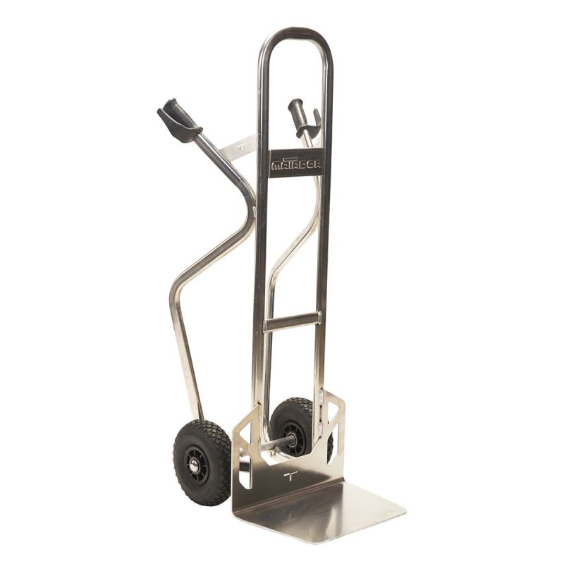 Matador Stapelkarre Alu mit Schaufel 450x300 Tragkraft 350 kg, gummi