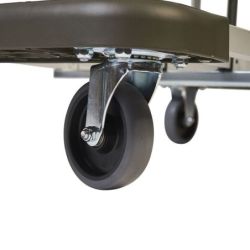 Matador Aluminium Transportwagen, Zuladung 150kg Schubbügel ausziehb