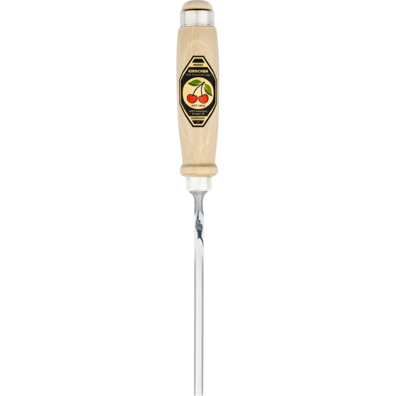 Kirschen Hohlbeitel mit Weißbuchenheft, 6 mm, Ulmer-Form