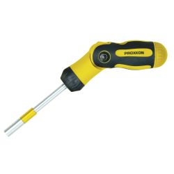 PROXXON Knickbarer Schraubendreher mit Ratschenfunktion 1/4