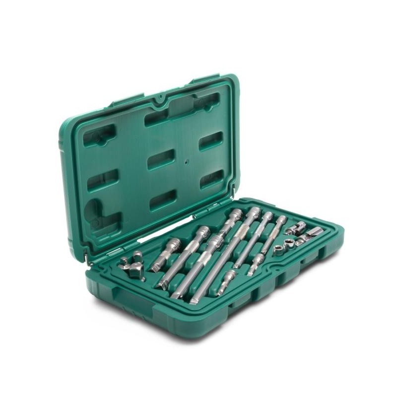 Sata 16 Tlg. 1/4 Zoll & 3/8 Zoll Zubehörset