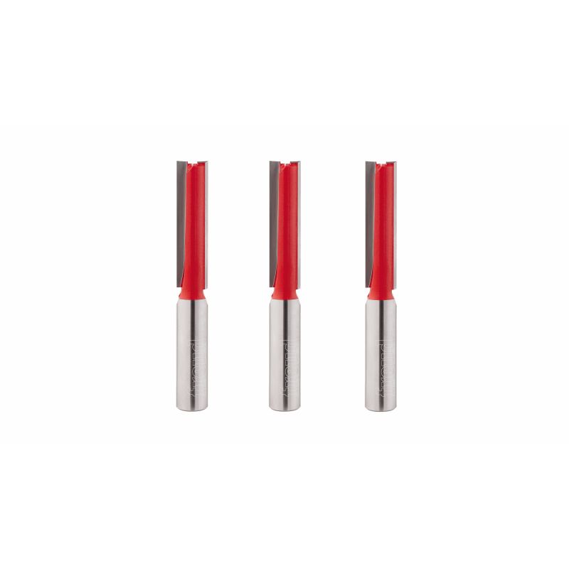 Freud Dreiteiliges Zweischneiden-Nutfräserset von Schaft 12,7 mm 12,7 x 50,5 (Schneiddurchmesser x Schnitthöhe)