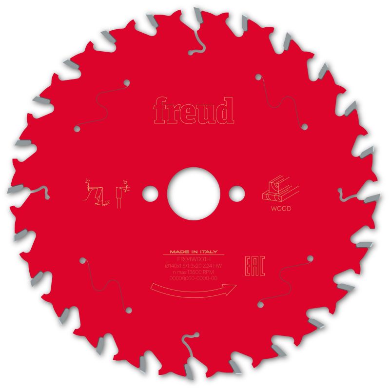 Freud Handsäge Holz 140 x 20 x 1,8/1,3 x Z24