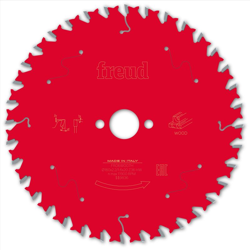 Freud Handsäge Holz 160 x 20 x 2,2/1,6 x Z36