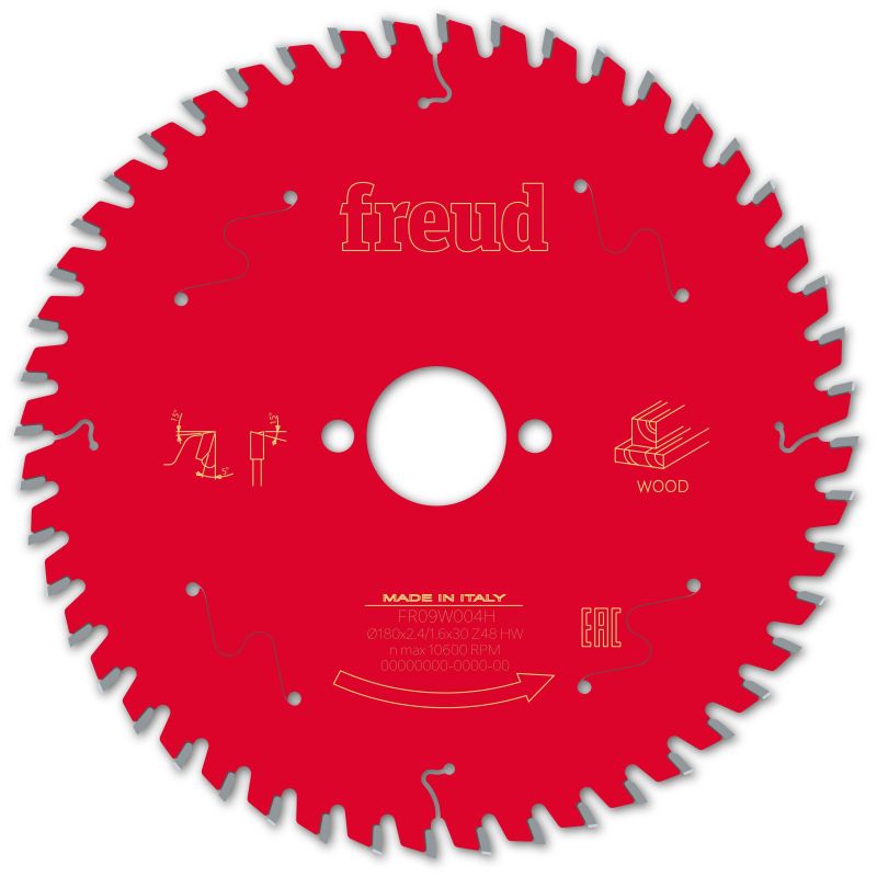 Freud Handsäge Holz 180 x 30 x 2,4/1,6 x Z48