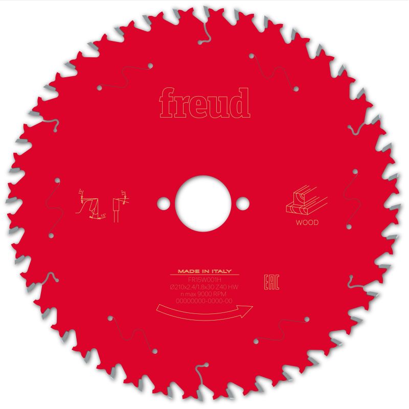 Freud Handsäge Holz 210 x 30 x 2,4/1,8 x Z40