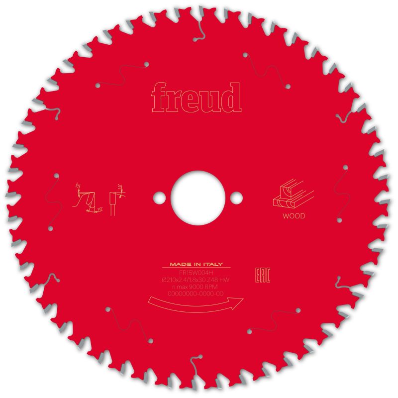Freud Handsäge Holz 210 x 30 x 2,4/1,8 x Z48