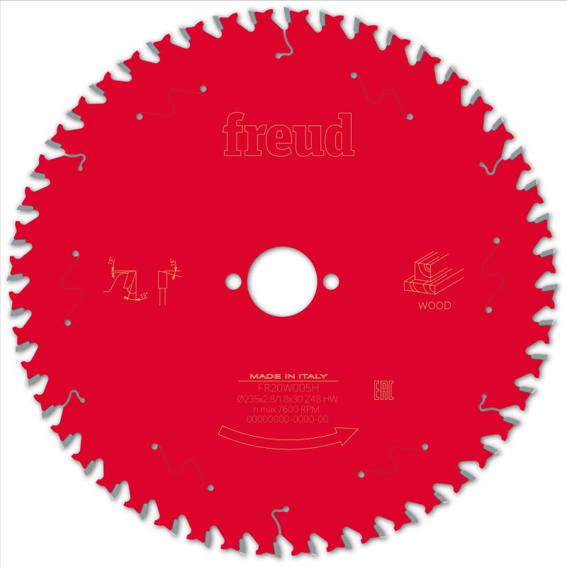 Freud Handsäge Holz 235 x 30 x 2,8/1,8 x Z48
