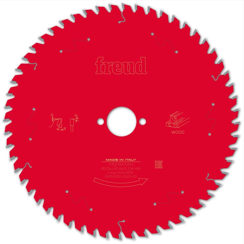 Freud Handsäge Holz 235 x 30 x 2,8/1,8 x Z56