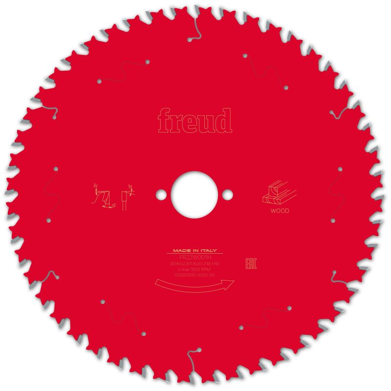 Freud Handsäge Holz 240 x 30 x 2,8/1,8 x Z48