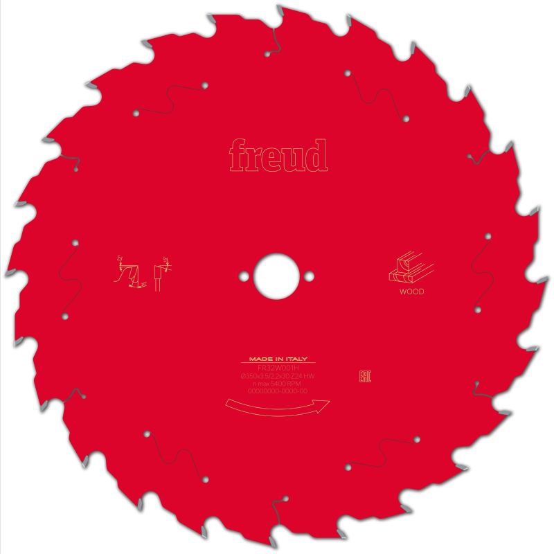 Freud Handsäge Holz 350 x 30 x 3,5/2,2 x Z24