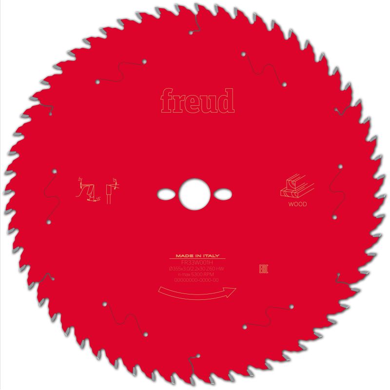 Freud Handsäge Holz 355 x 30 x 3/2,2 x Z60