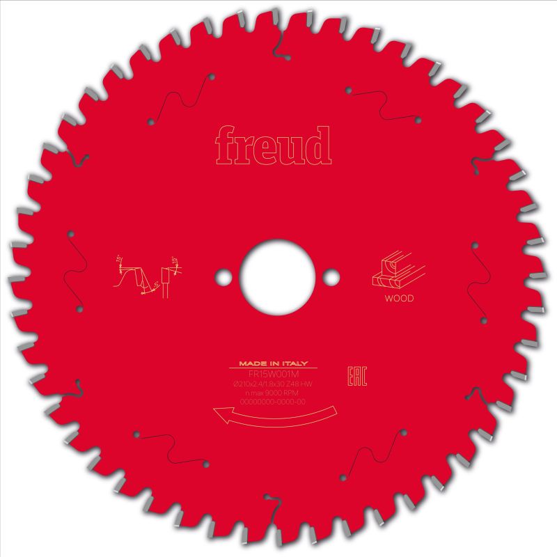 Freud Kapp- und Gehrungssäge Holz 210 x 30 x 2,4/1,8 x Z48