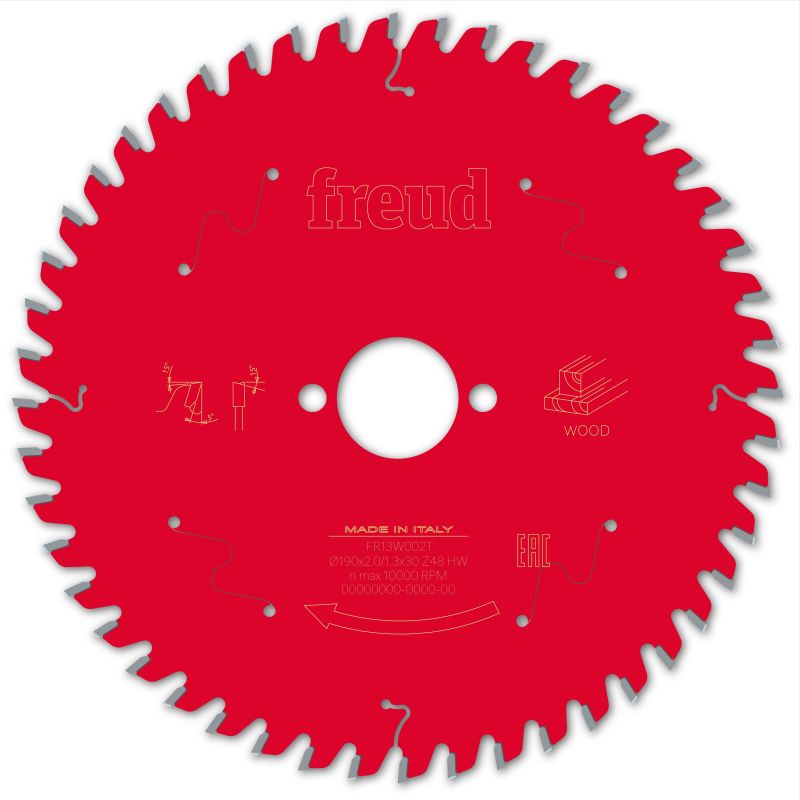 Freud Tischkreissäge Holz 190 x 30 x 2/1,3 x Z48