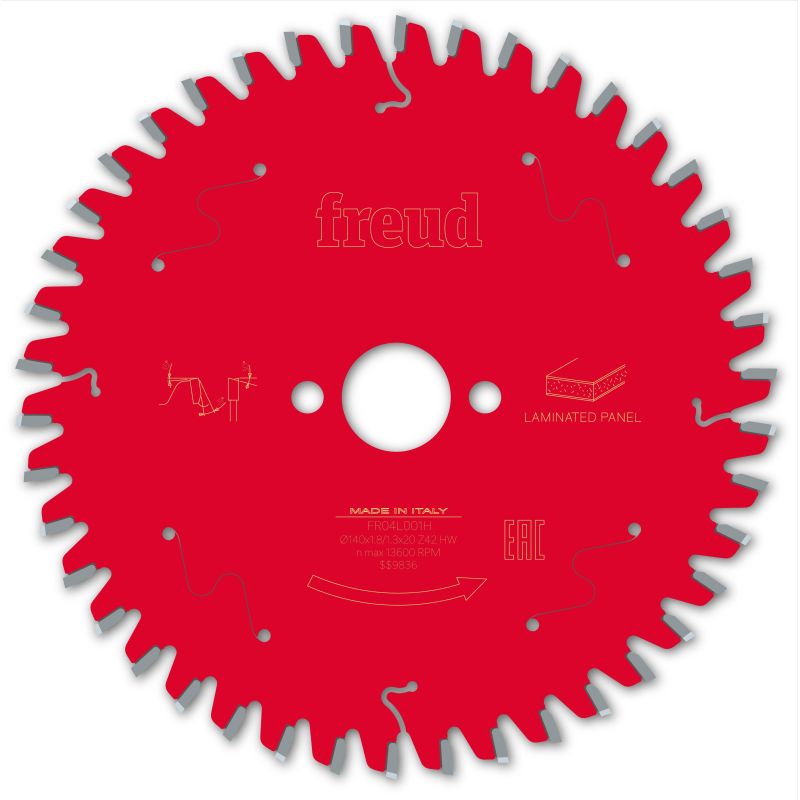 Freud Handsäge beschichtete Platten 140 x 20 x 1,8/1,3 x Z42