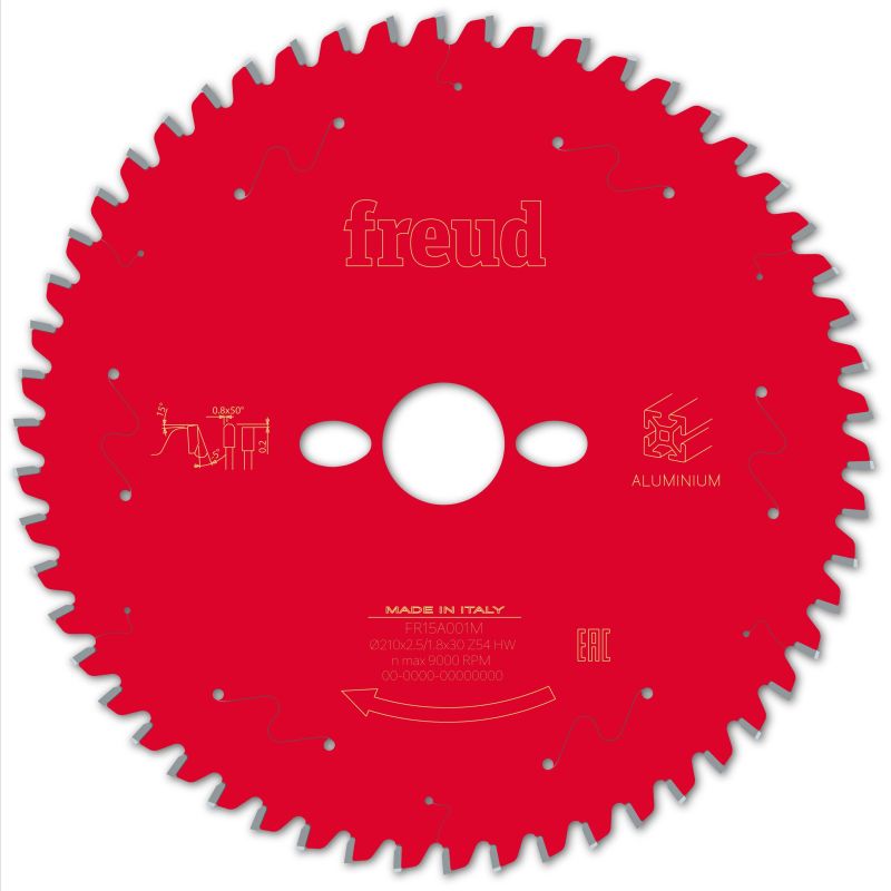 Freud Kapp- und Gehrungssäge Aluminium 210 x 30 x 2,5/1,8 x Z54
