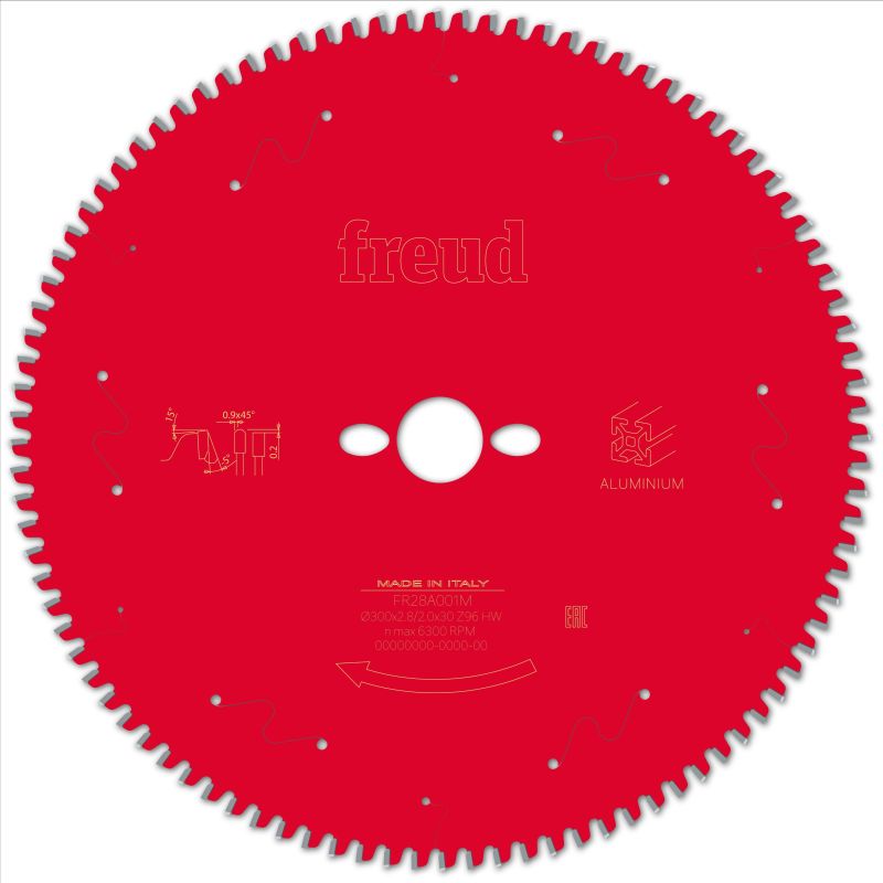 Freud Kapp- und Gehrungssäge Aluminium 300 x 30 x 2,8/2 x Z96
