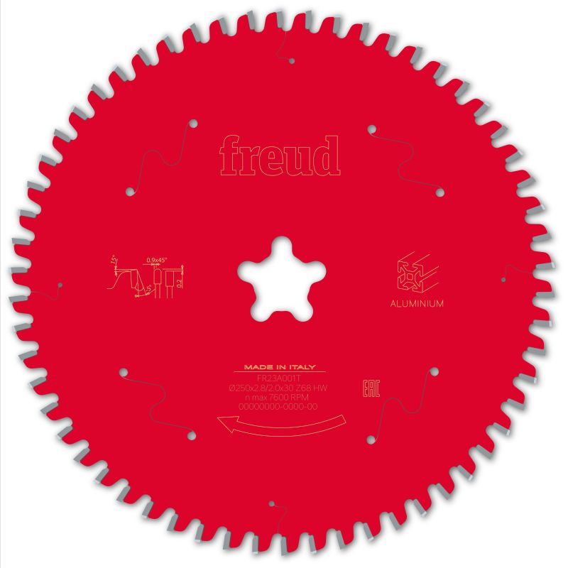 Freud Tischkreissäge Aluminium 190 x Fast Fix x 2,6/1,8 x Z58