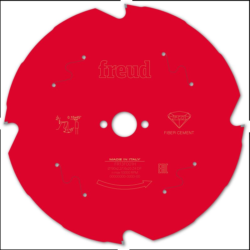 Freud Handsäge Faserzement 190 x 20 x 2,2/1,6 x Z4