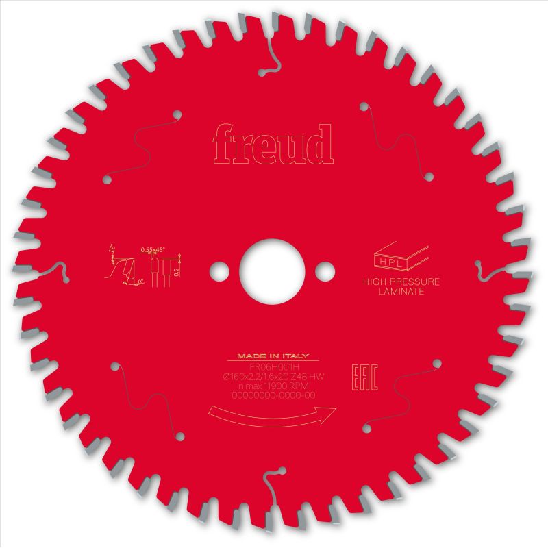 Freud Handsäge HPL 160 x 20 x 2,2/1,6 x Z48