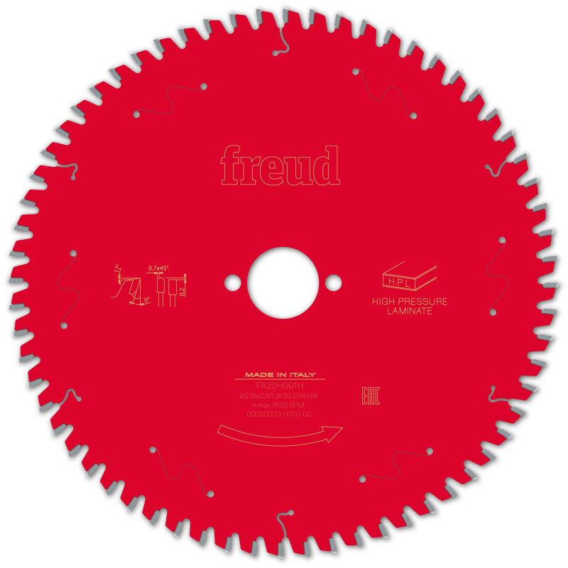 Freud Handsäge HPL 235 x 30 x 2,8/1,8 x Z64