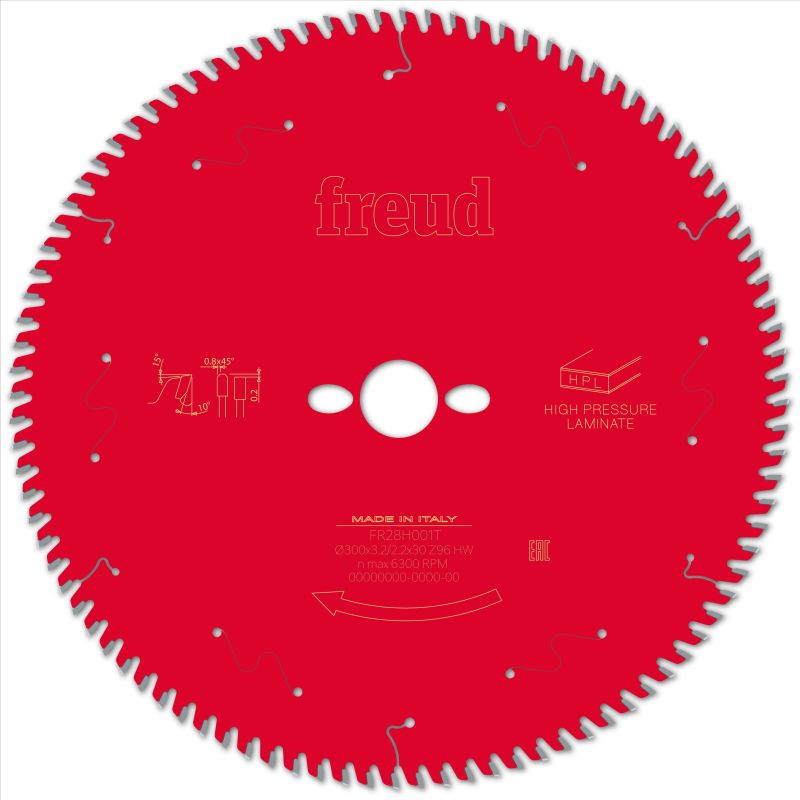 Freud Tischkreissäge HPL 300 x 30 x 3,2/2,2 x Z96