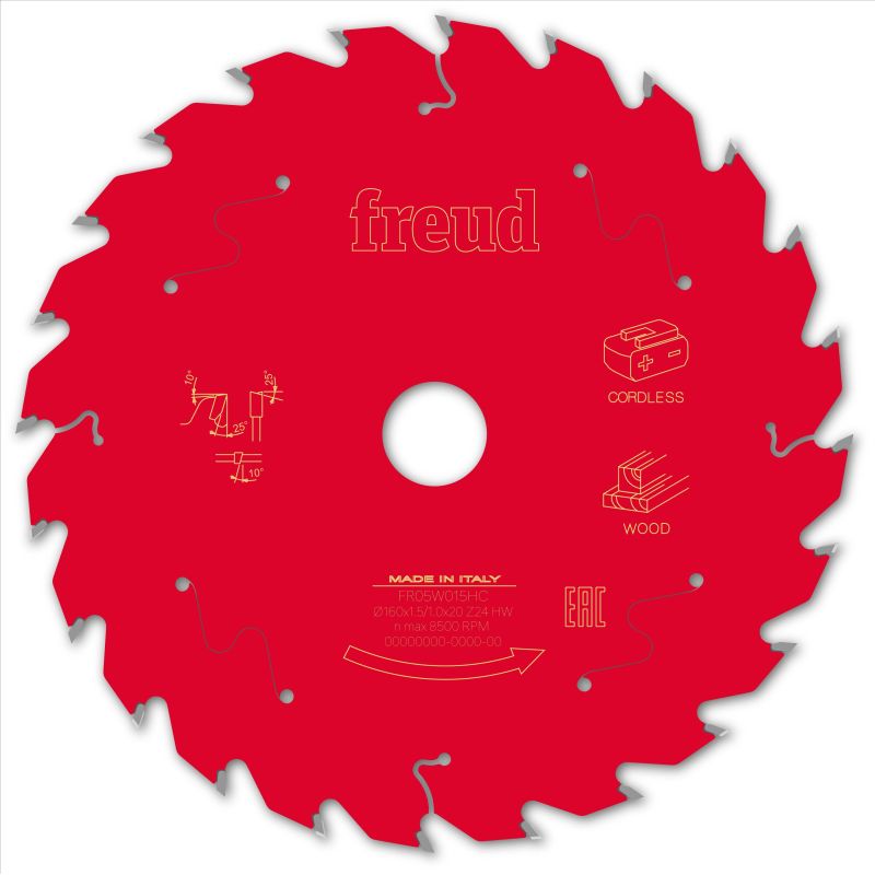 Freud Akku-Handsäge Holz 160 x 20 x 1,5/1 x Z24