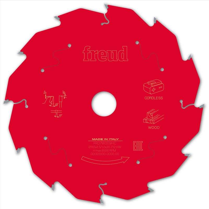 Freud Akku-Handsäge Holz 165 x 20 x 1,5/1 x Z12